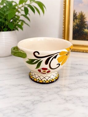 VIDA by Eva Mendes for España Jardine Handcrafted Ceramic Colander Discontinude